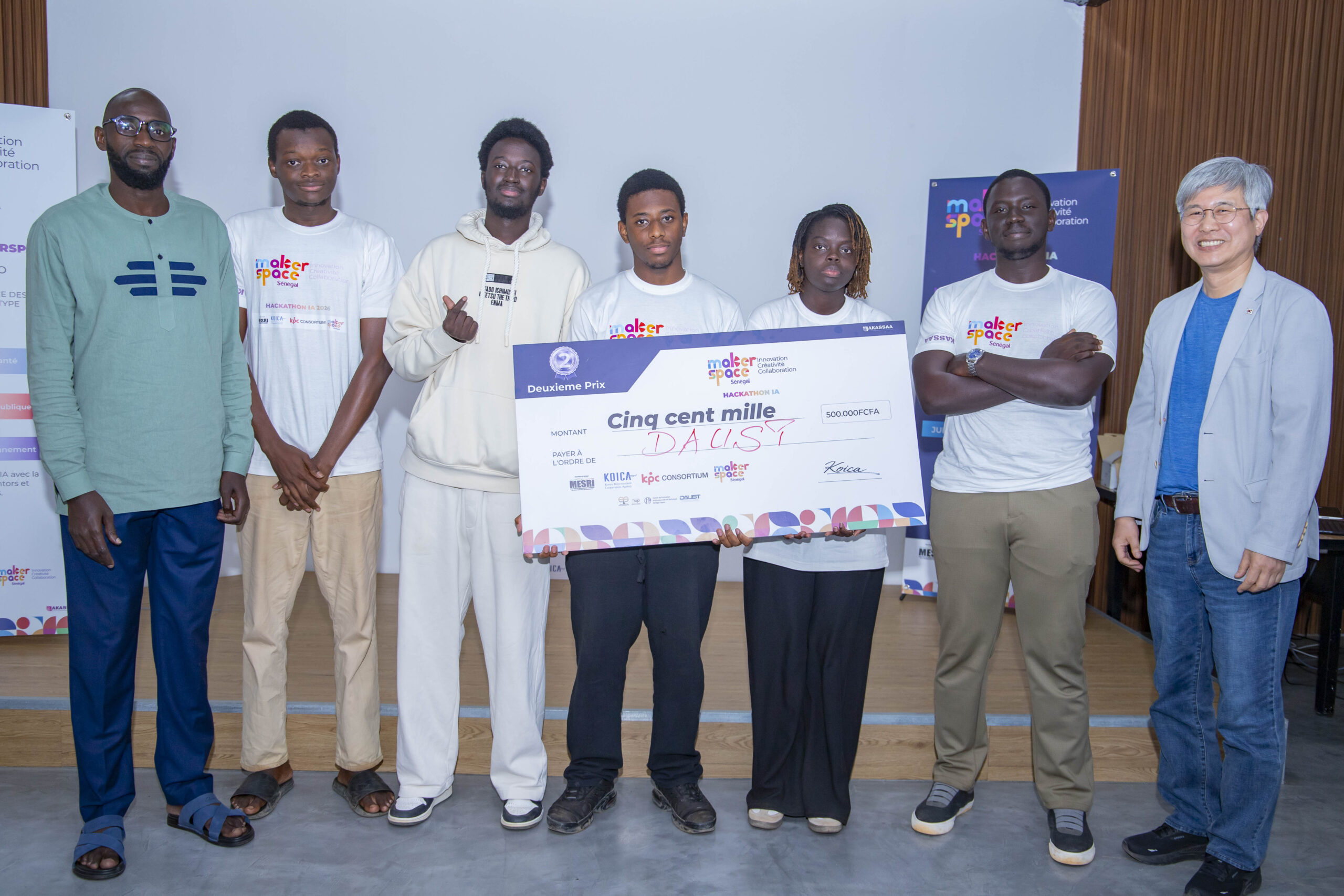 DAUST Students Stand Out at MackerSpace AI Hackathon